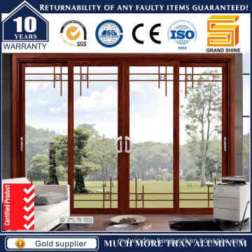 Aluminum Multiple Glass Sliding Door